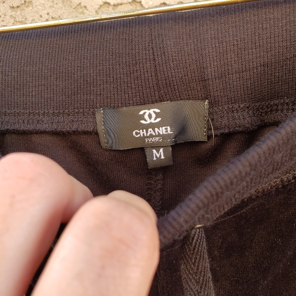 CC PARIS  Velvet Sweatpants - Picture 3 of 5